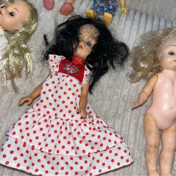 Vintage Doll lot antique Ginny sindy most 7” - Picture 3 of 8